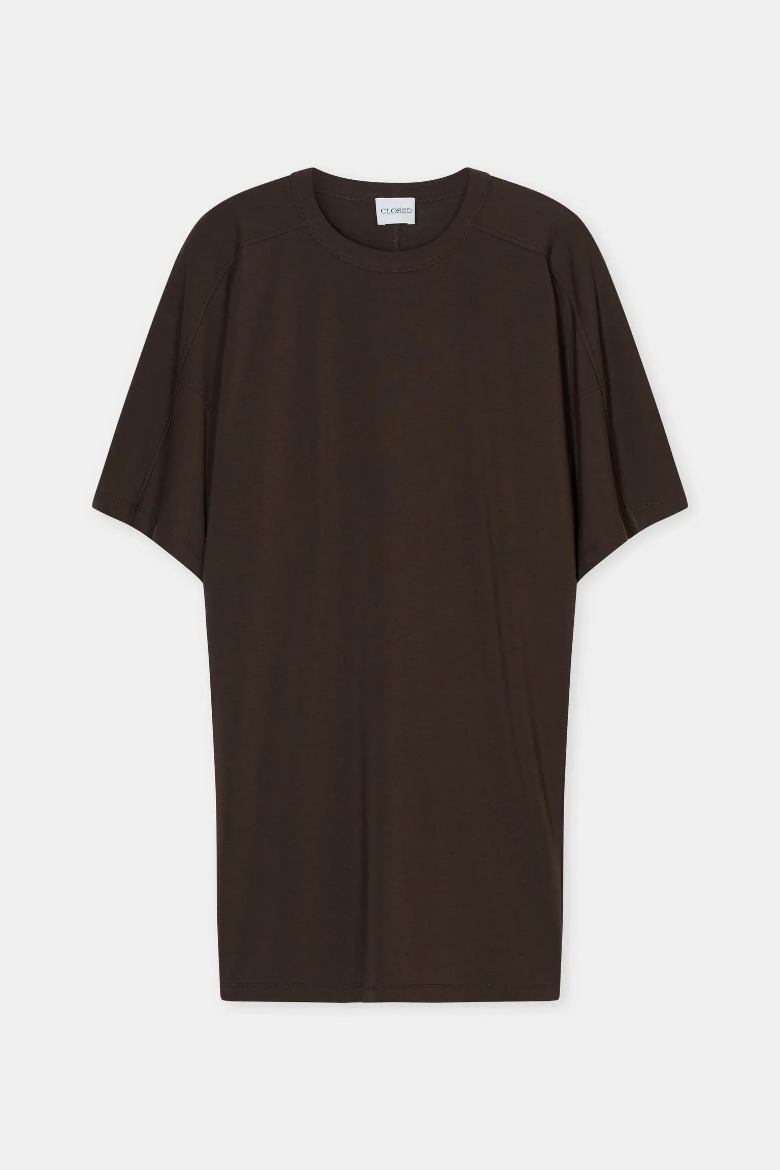 Closed Women's Deep Yoke Dress – Maple Brown Dark Slate Gray
