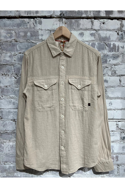 Linen Workshirt - Natural - DUNE + SALT