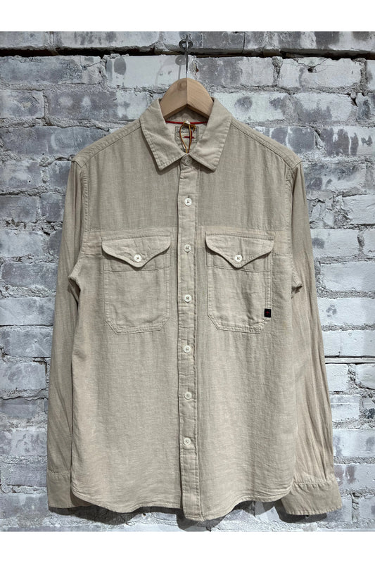 Linen Workshirt - Natural - DUNE + SALT