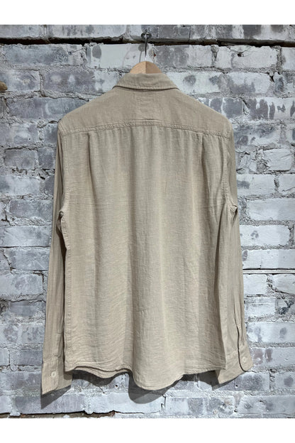 Linen Workshirt - Natural - DUNE + SALT