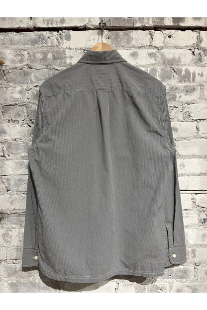 Seersucker Popover - Black/White Micro Check - DUNE + SALT