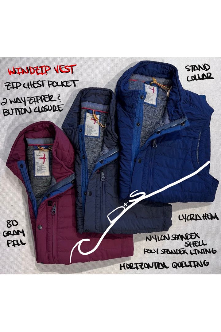 Windzip Vest - Bright Navy - DUNE + SALT
