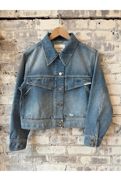 33° Denim Jacket - Mid Blue - DUNE + SALT