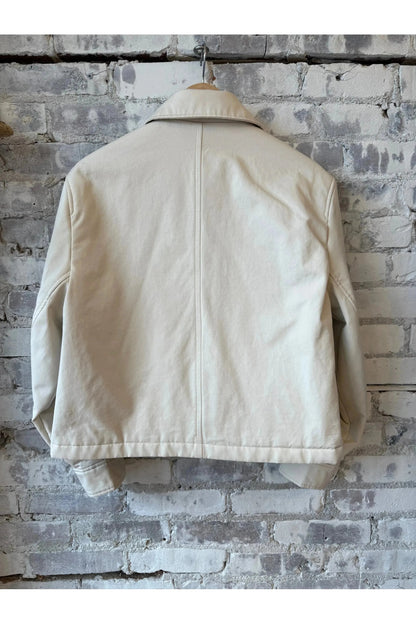 Cotton A-Line Jacket - Stone Beige - DUNE + SALT