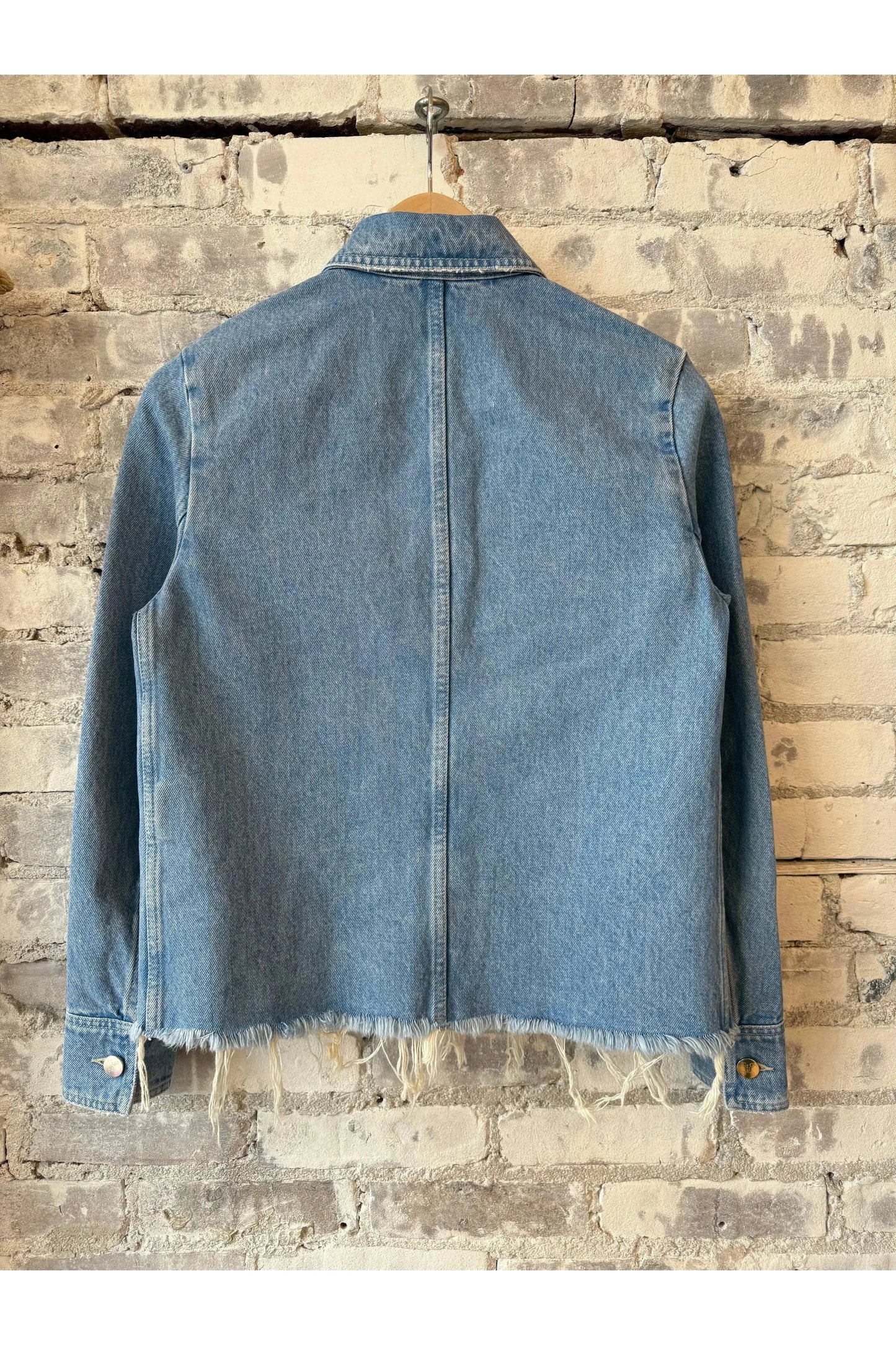 Denim Shirt Jacket - Light Blue - DUNE + SALT