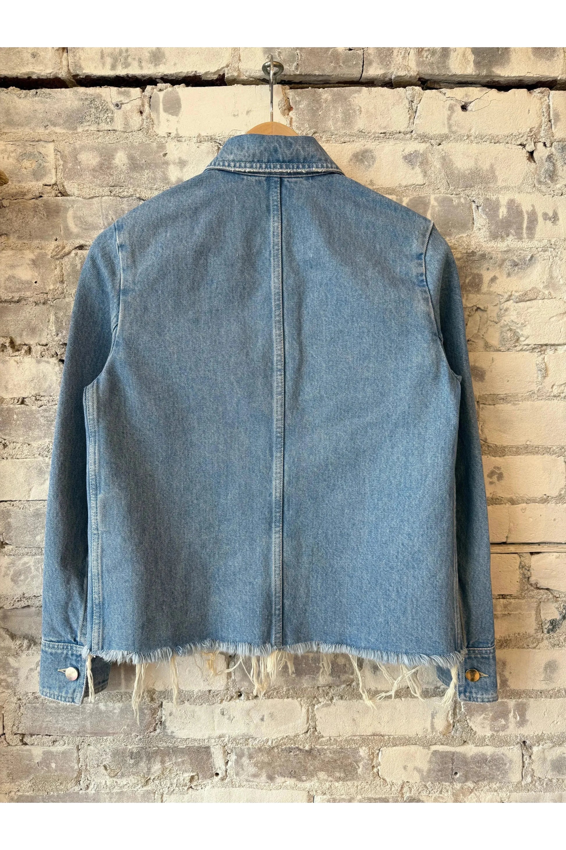 Denim Shirt Jacket - Light Blue - DUNE + SALT