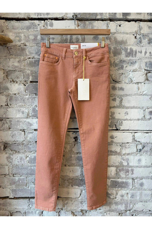 Baker Power Stretch Jeans - Terracotta Rose - DUNE + SALT
