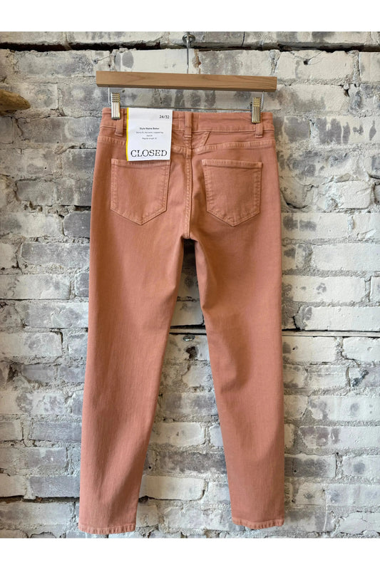 Baker Power Stretch Jeans - Terracotta Rose - DUNE + SALT