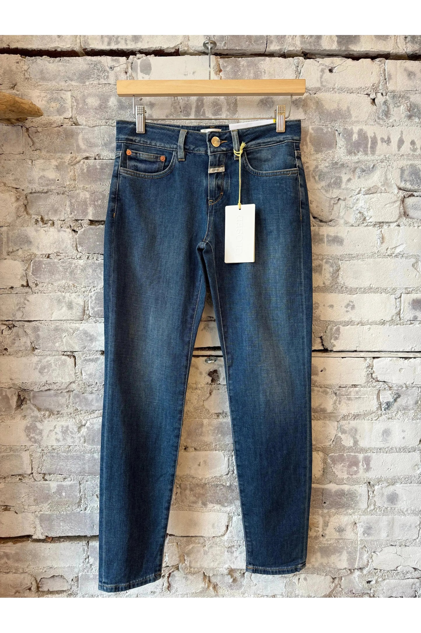Baker Skinny Jean - Dark Blue - DUNE + SALT