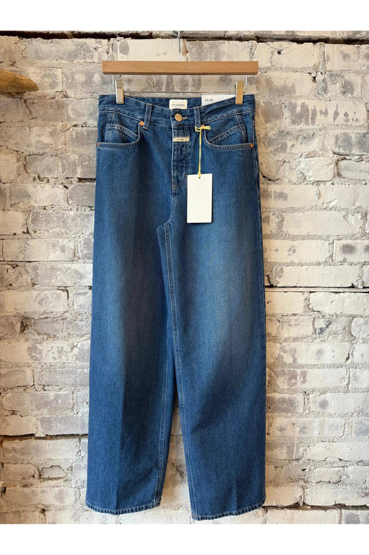 Nikka Wide Jean - Mid Blue - DUNE + SALT