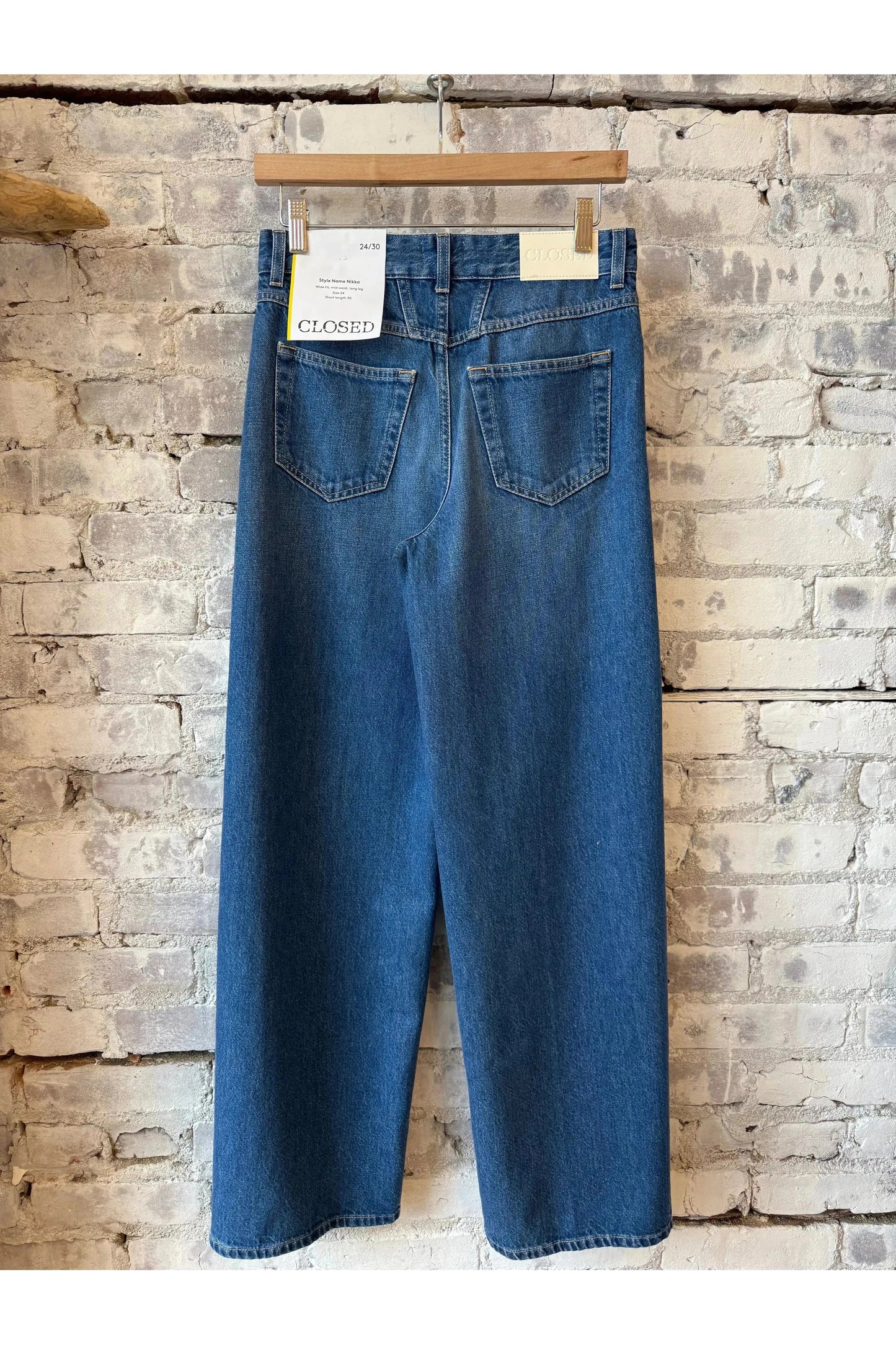 Nikka Wide Jean - Mid Blue - DUNE + SALT