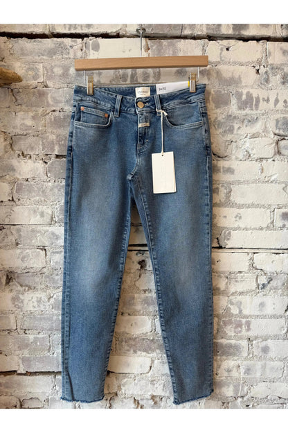 Baker Super Stretch Skinny Jean - Mid Blue - DUNE + SALT