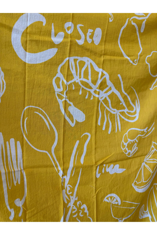 Cotton Scarf - Mango Yellow - DUNE + SALT