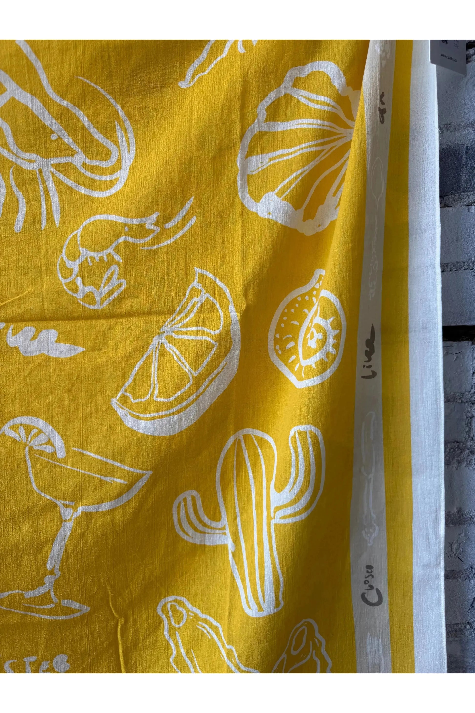Cotton Scarf - Mango Yellow - DUNE + SALT