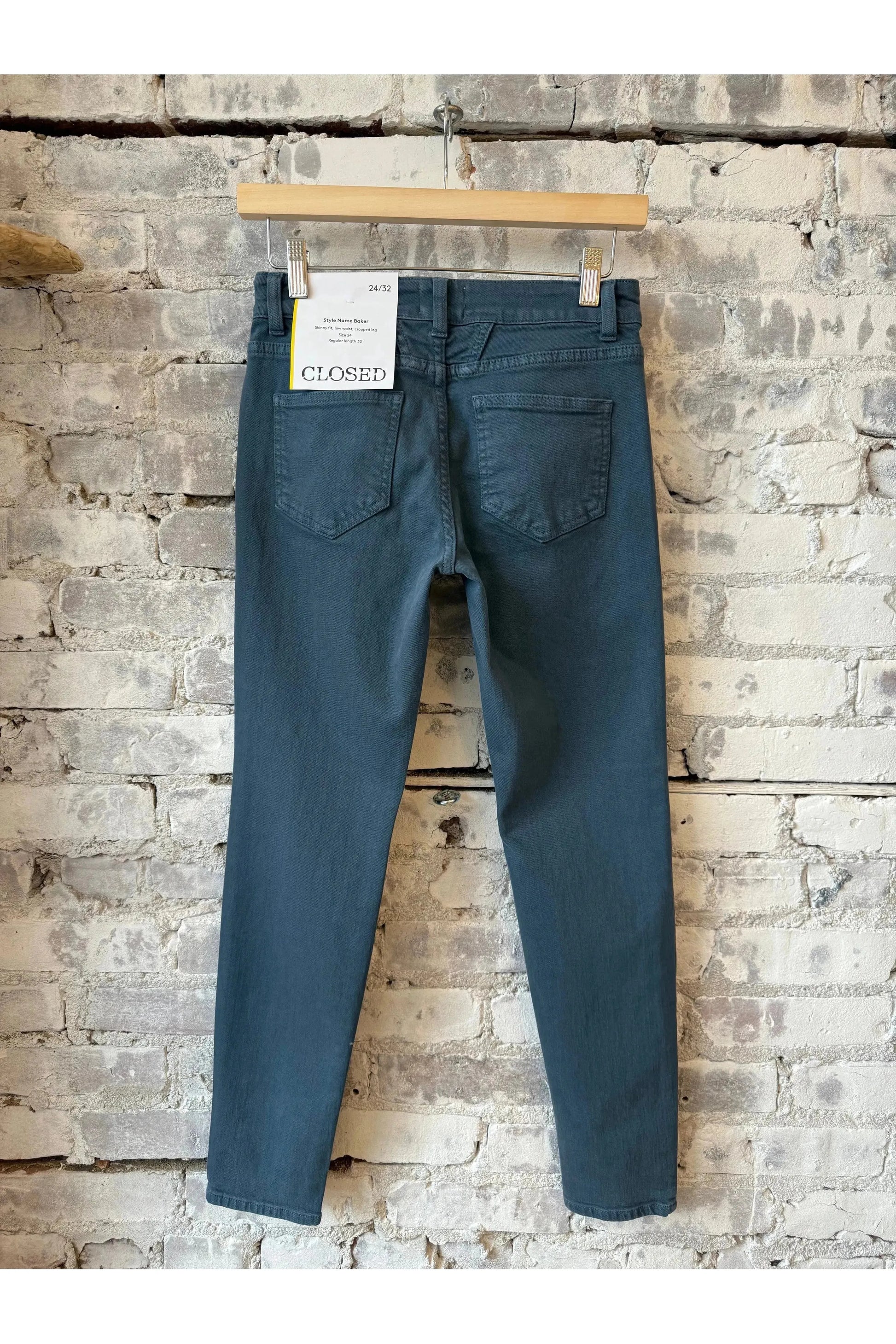Baker Power Stretch Jeans - Graphite Blue - DUNE + SALT