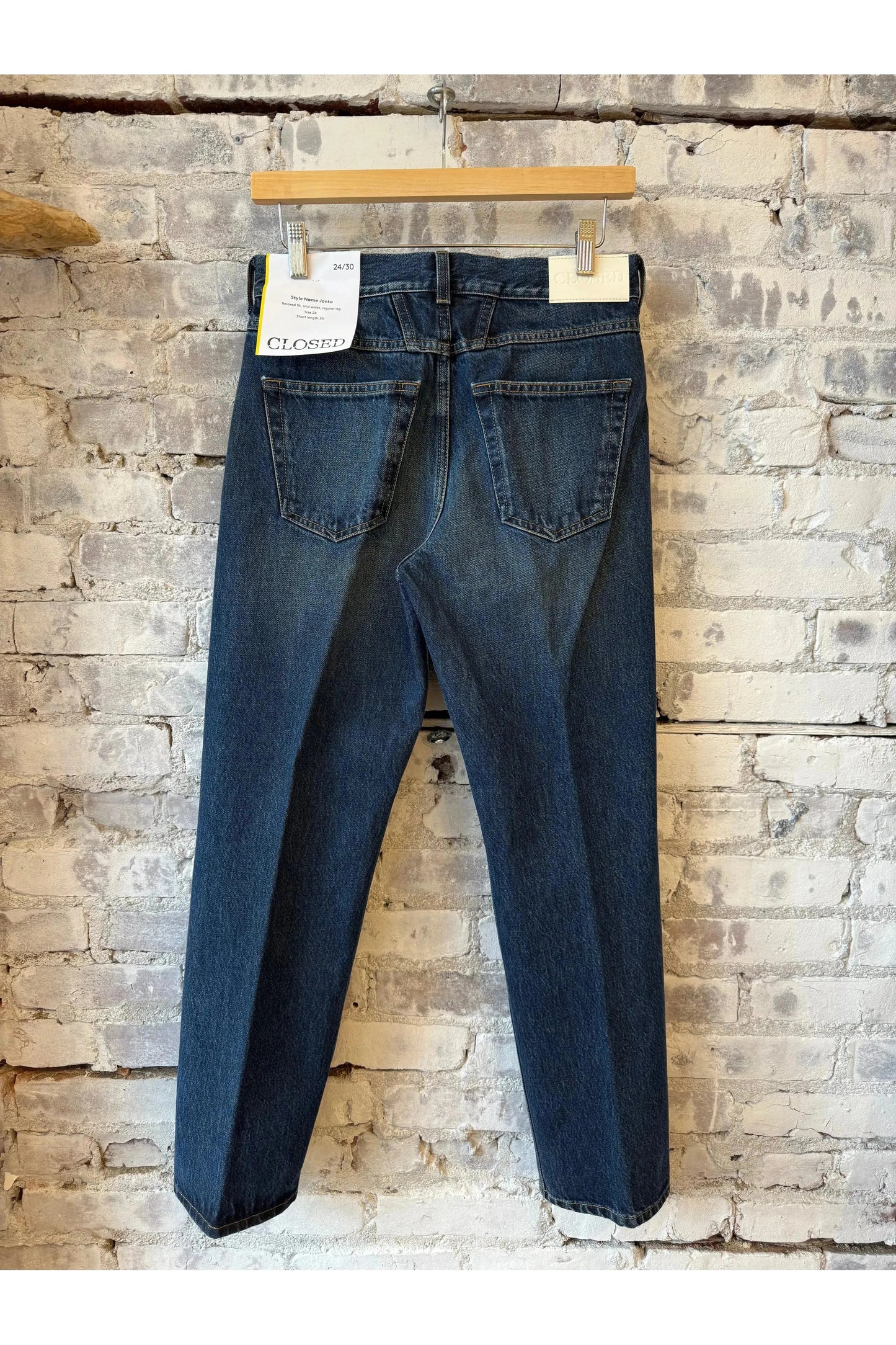 Jonta Relaxed Jean - Dark Blue - DUNE + SALT