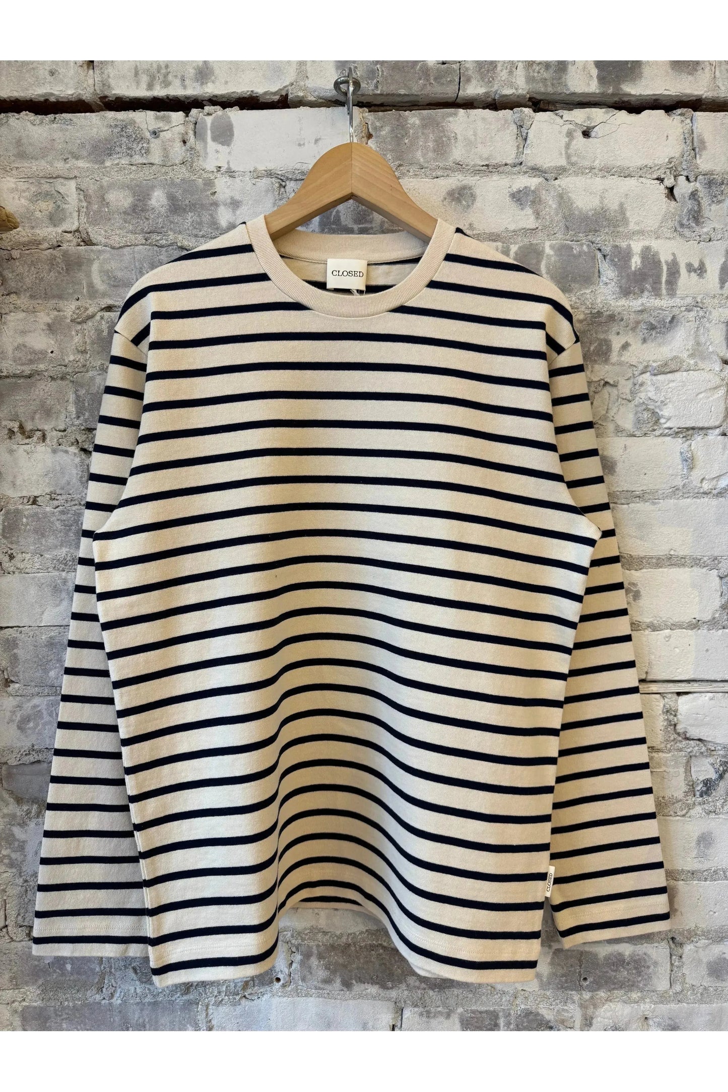 Cotton Long-Sleeved Shirt - Ivory - DUNE + SALT