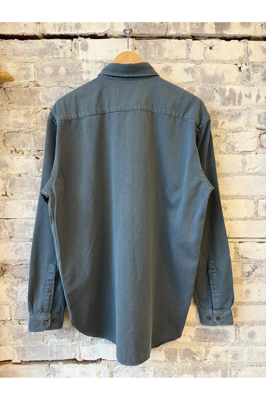 Formal Army Shirt - Graphite Blue - DUNE + SALT