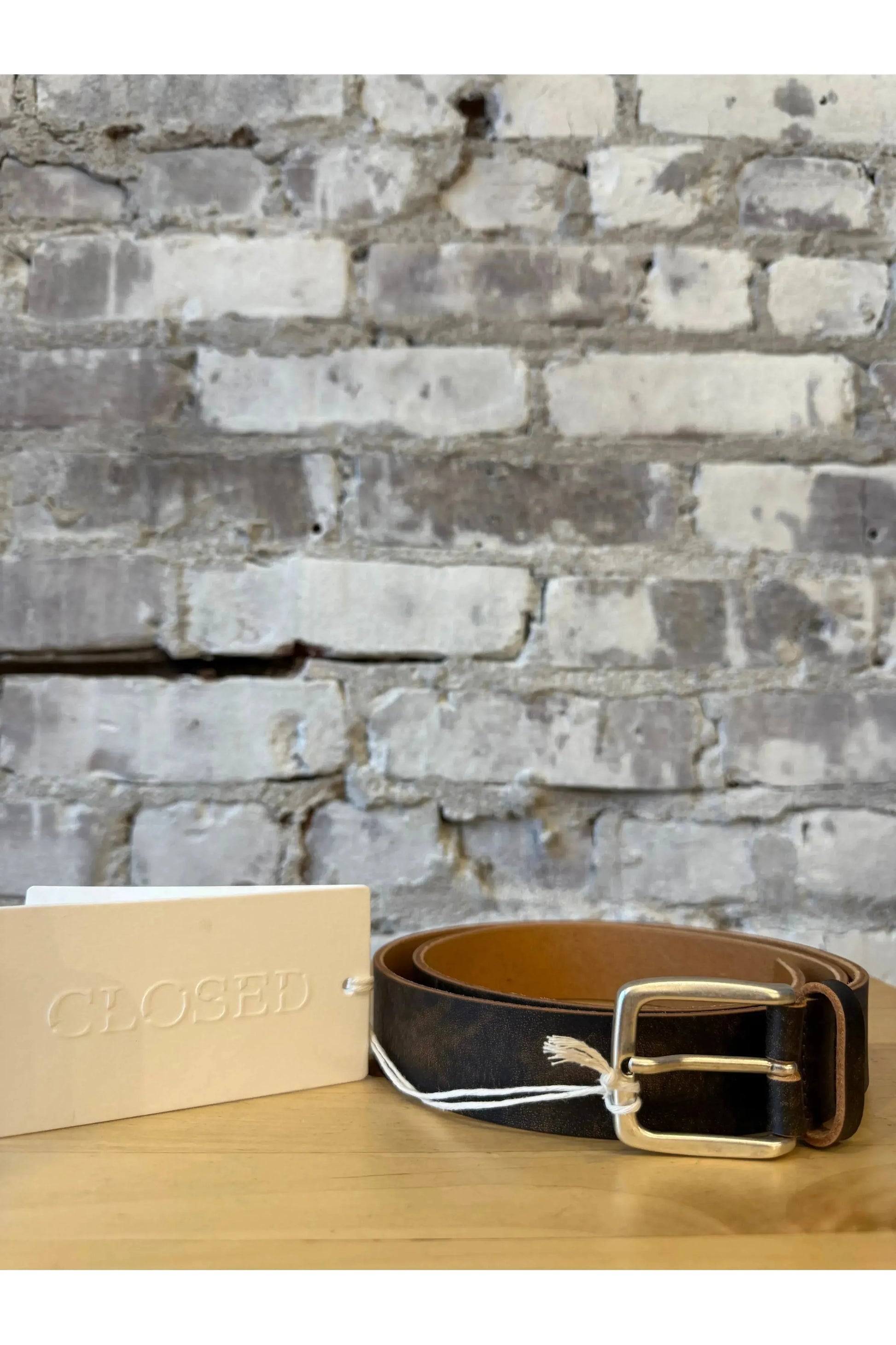 Leather Belt - Cacao Brown - DUNE + SALT