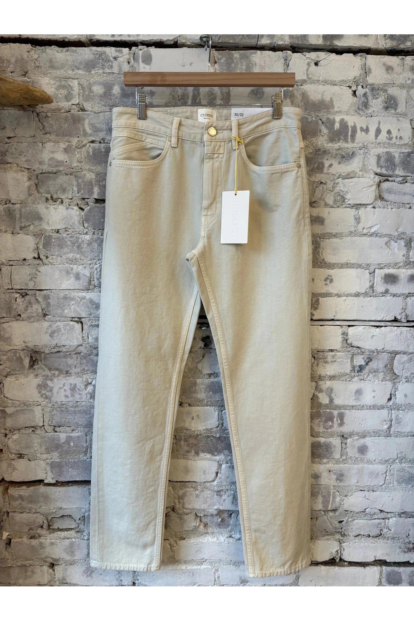 Cooper True Regular Jean - Ivory - DUNE + SALT