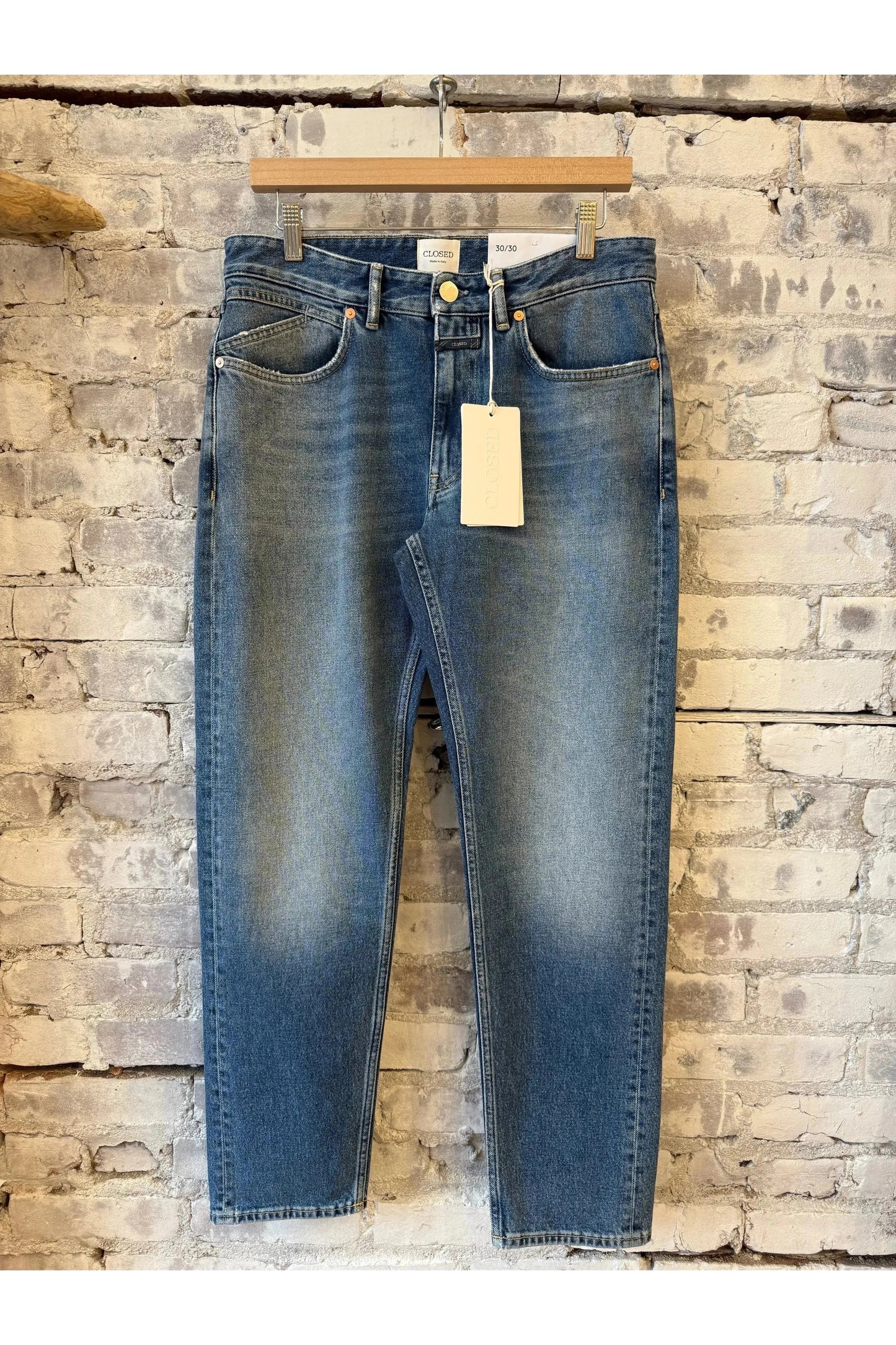 Cooper True Comfort Stretch Regular Jean - Mid Blue - DUNE + SALT