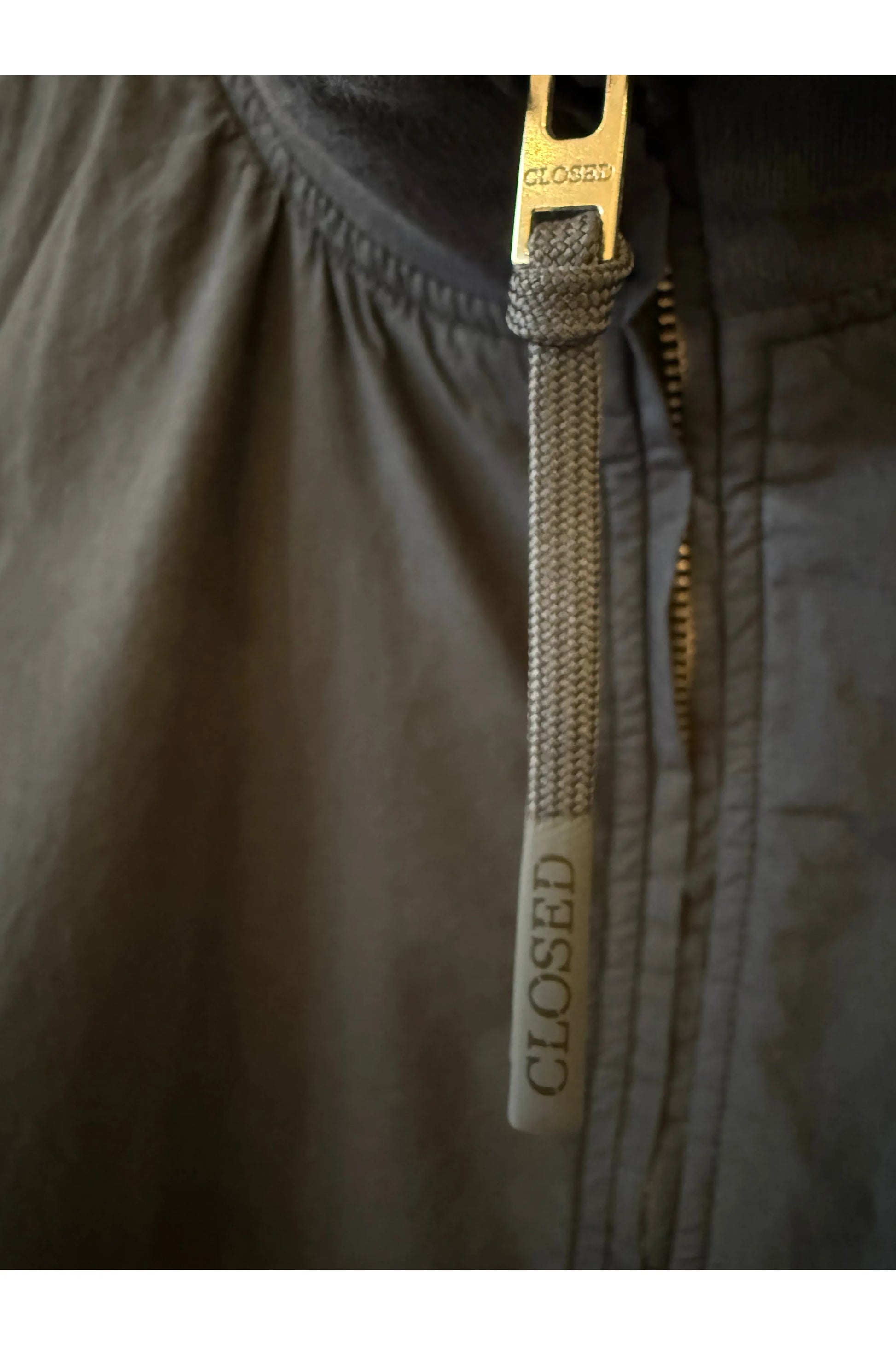 Cotton Bomber Jacket - Smokey Blue - DUNE + SALT