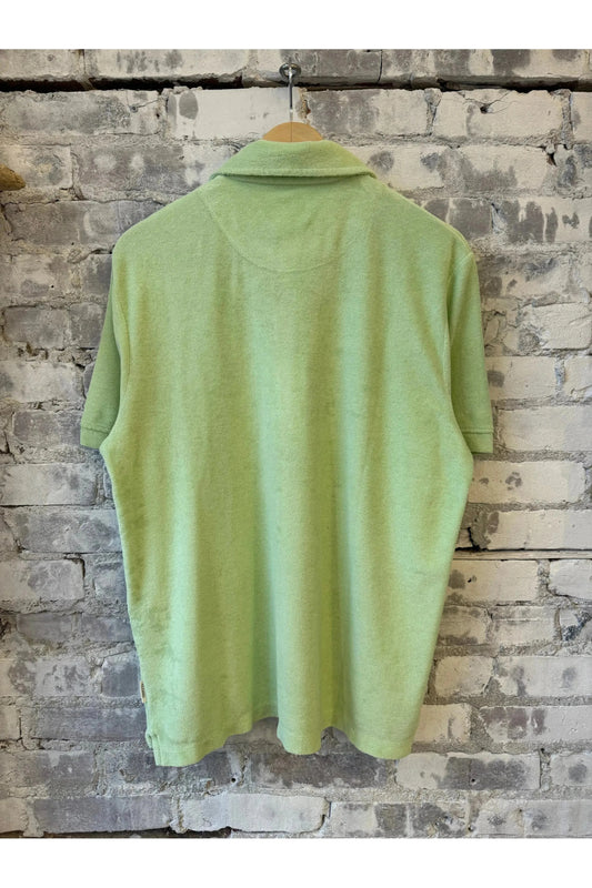 Polo Collar Shirt - Bud Green - DUNE + SALT