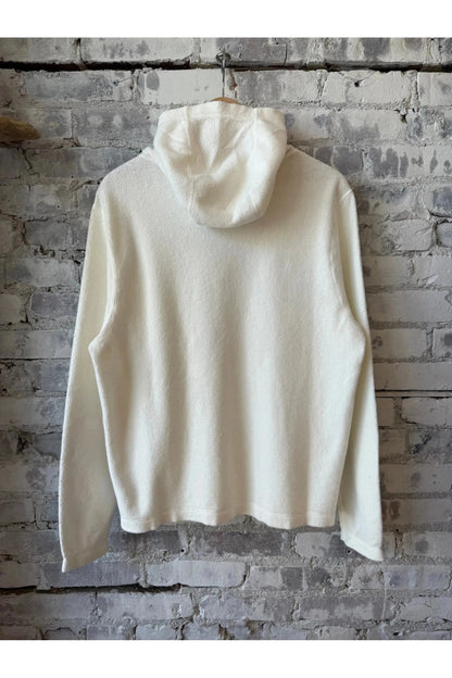 PF Hoodie Reverse - Ivory - DUNE + SALT