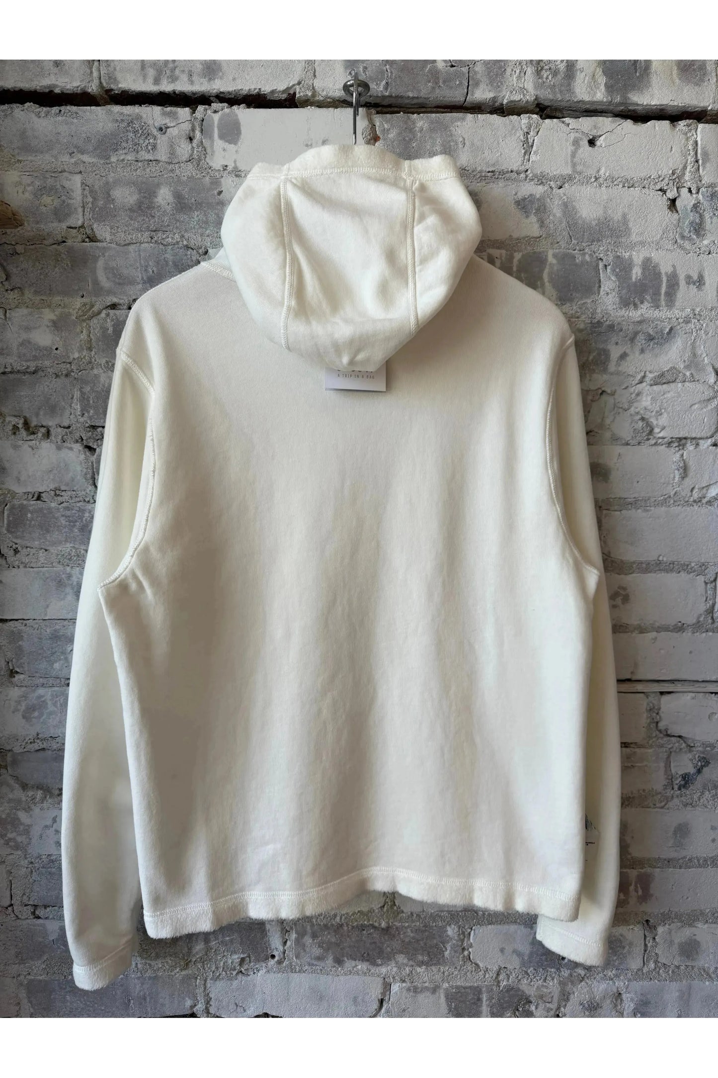PF Hoodie Reverse - Ivory - DUNE + SALT