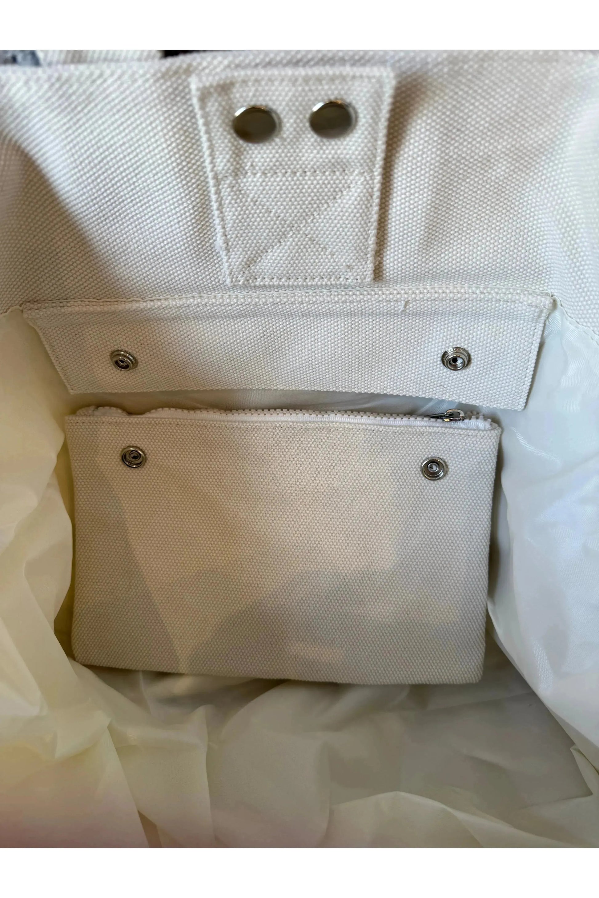 Canvas Tote - Beige - DUNE + SALT