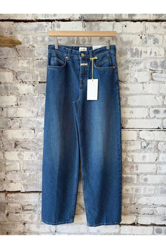Nikka Wide Jeans - Mid Blue - DUNE + SALT