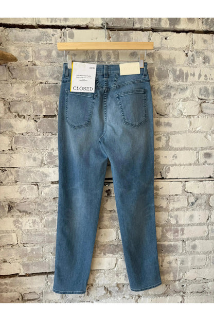 Pedal Pusher Relaxed Jean - Mid Blue - DUNE + SALT
