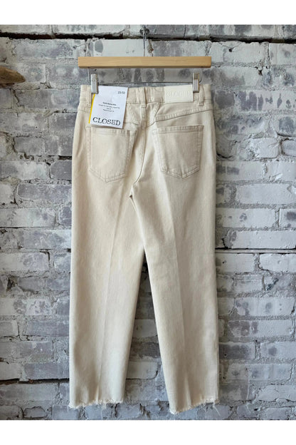 Milo Comfort Stretch Straight Jean - Ivory - DUNE + SALT