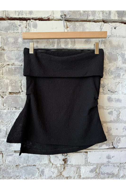 Cotton Tube Top - Black - DUNE + SALT
