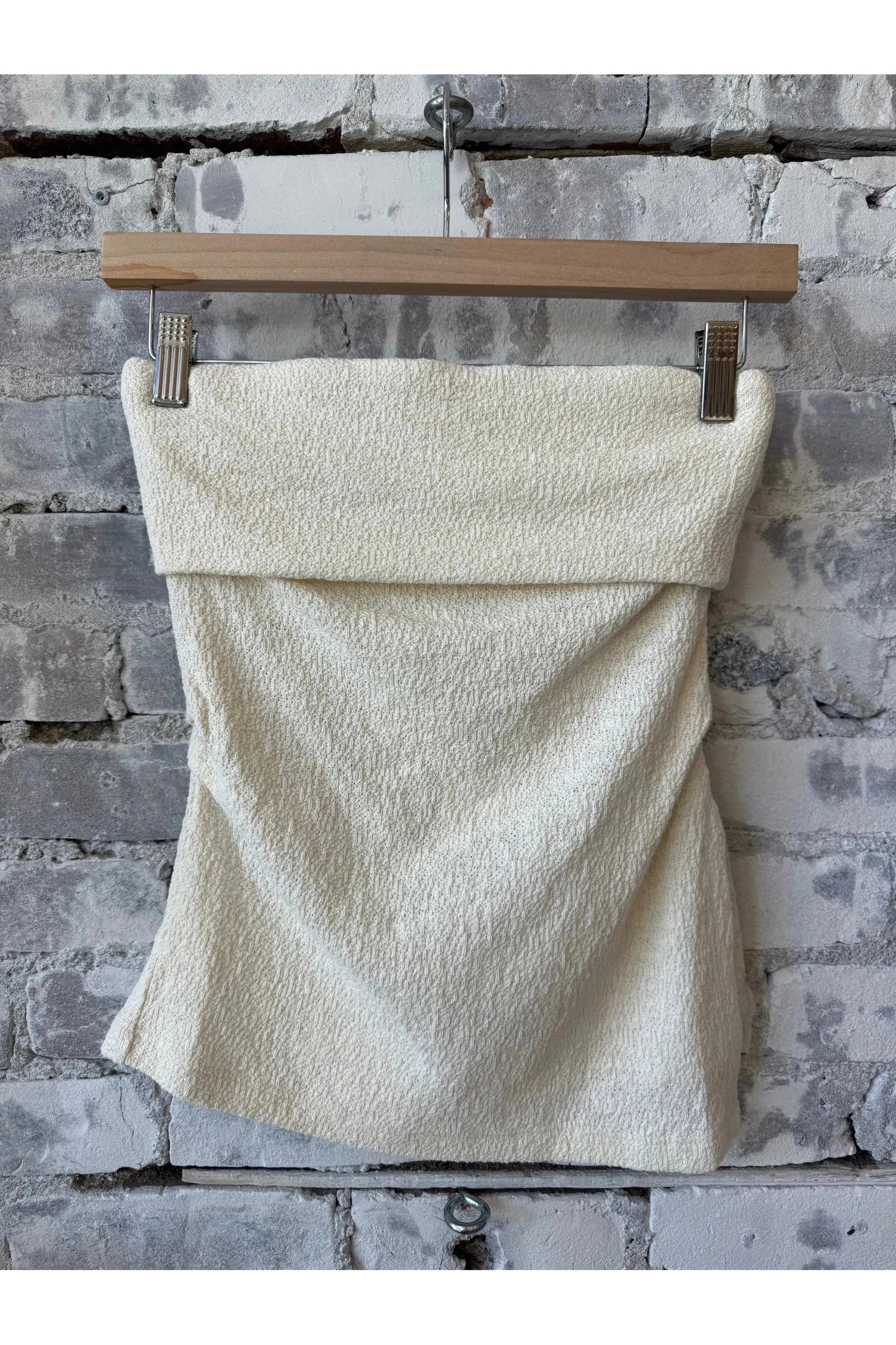 Cotton Tube Top - Dune Beige - DUNE + SALT