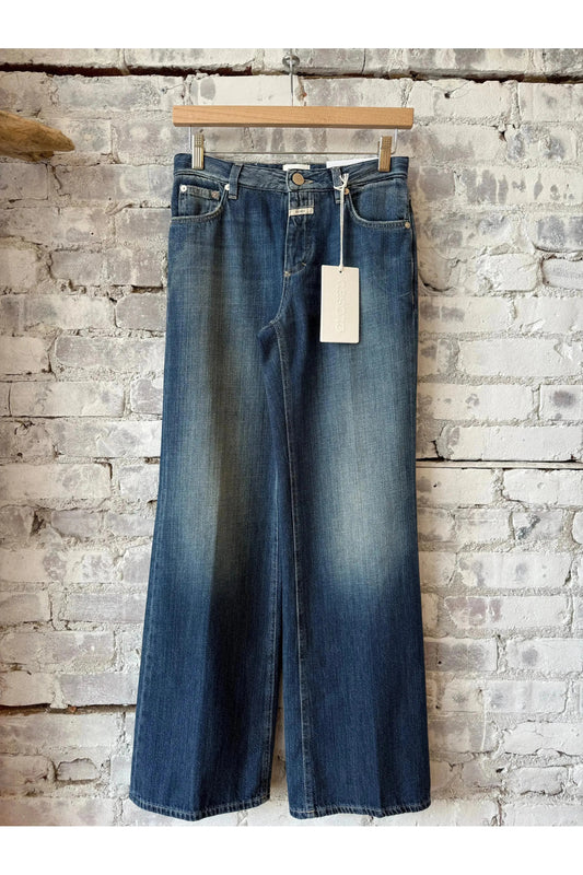 Gillan Wide Jean - Dark Blue - DUNE + SALT