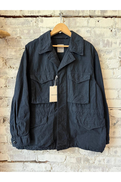 High Density CO/HEMP M65 Style Jacket - Navy - DUNE + SALT