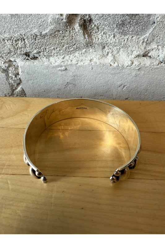 Western Sterling Silver Oxidized Cuff - DUNE + SALT