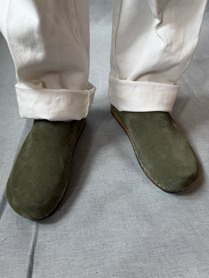 KUNSTENDESIGN.COM Lowrider | Men's Clogs | Hunter Suede Dark Gray