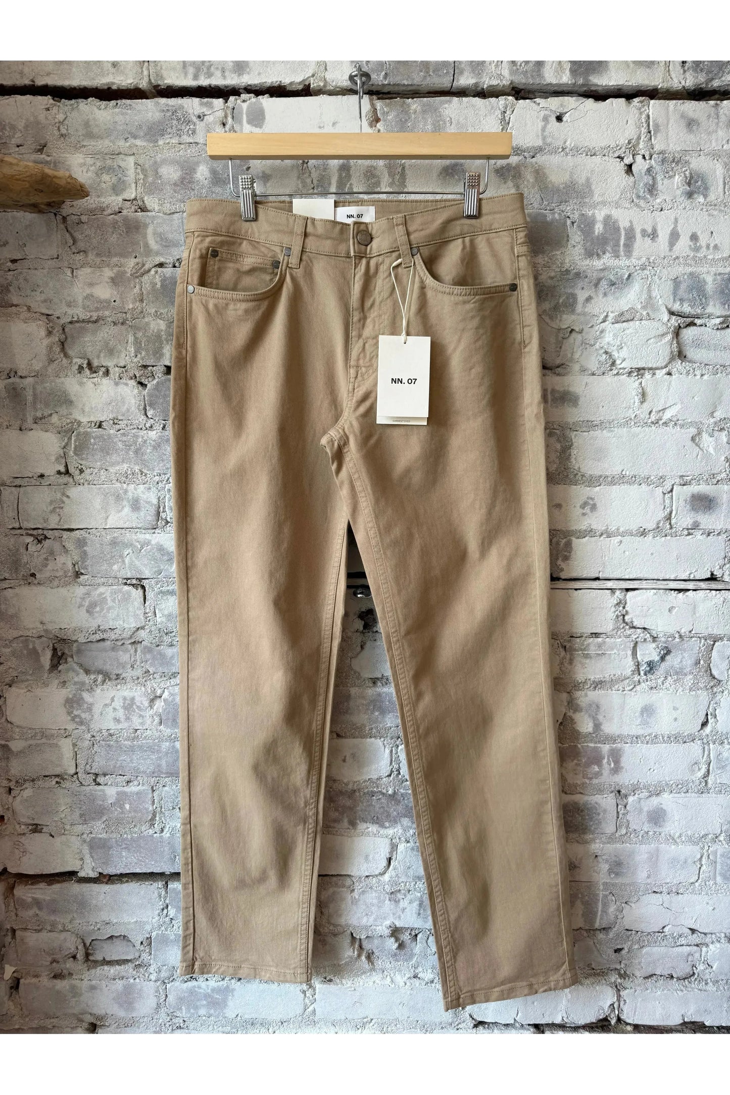 Tony Classic Slim Fit Pant - Khaki Beige - DUNE + SALT