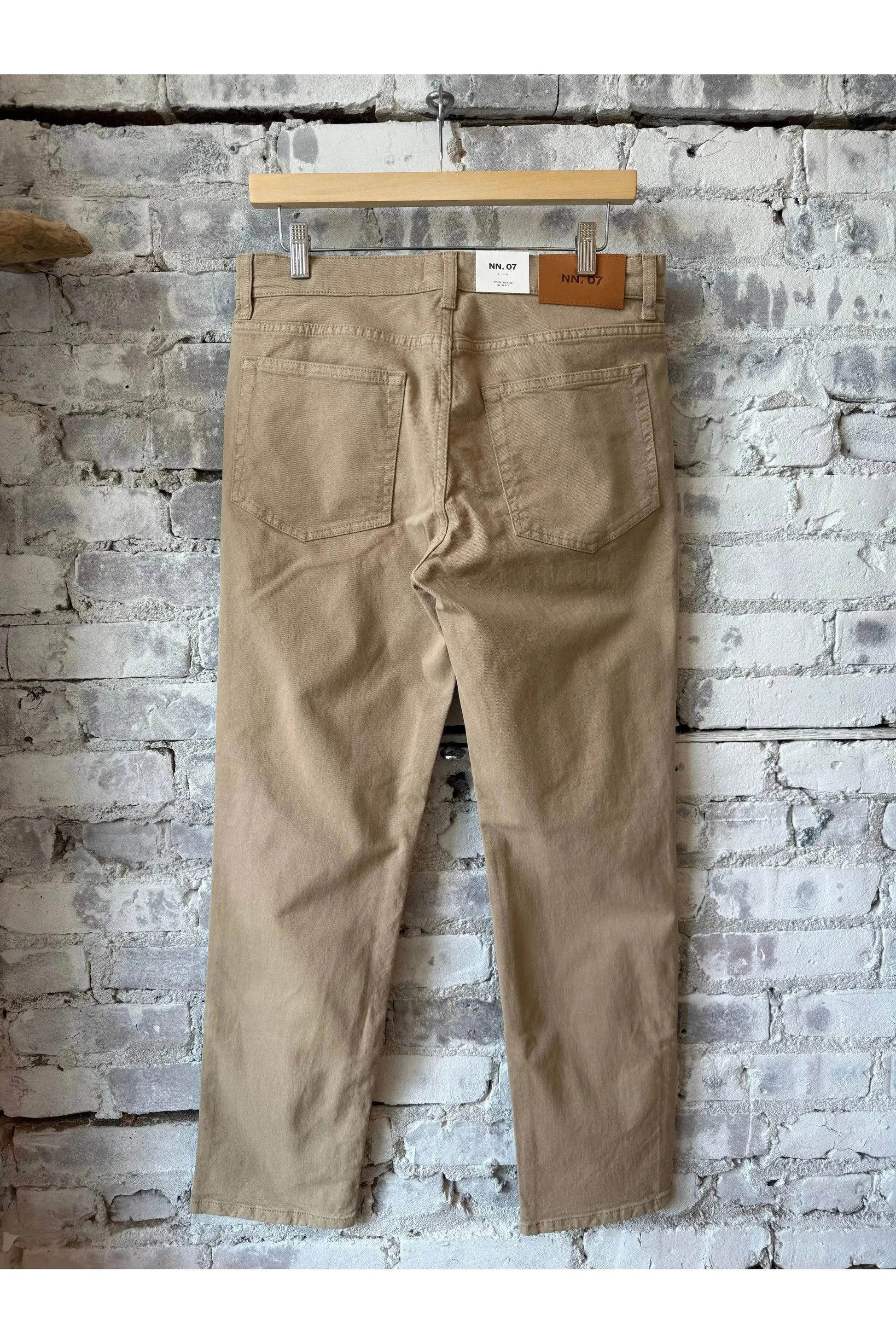 Tony Classic Slim Fit Pant - Khaki Beige - DUNE + SALT