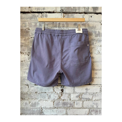 Men's NN07 Gregor Lyocell Blend Shorts in violet, showing a casual fit with a comfortable waistband and stylish design.