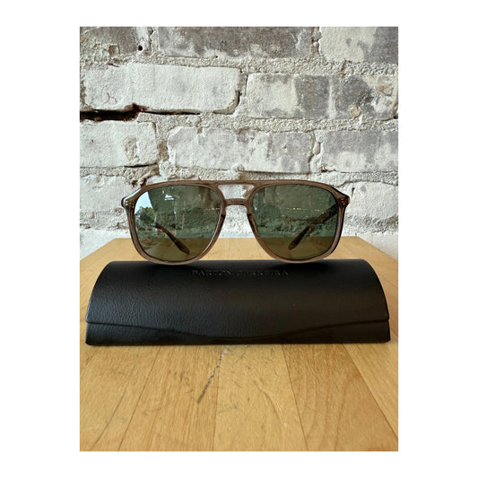 Gyalis Navigator Sunglasses - Tabac/Green Smoke - DUNE + SALT