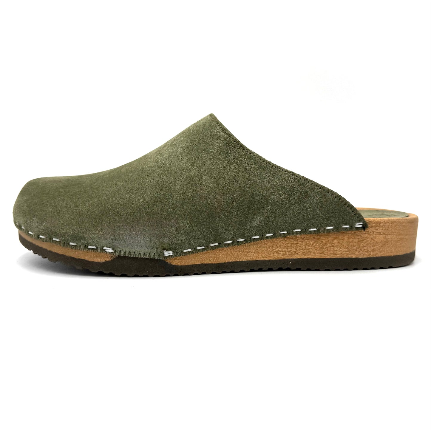 KUNSTENDESIGN.COM Lowrider | Men's Clogs | Hunter Suede White Smoke