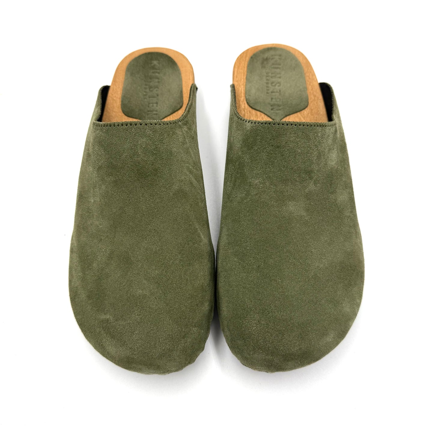 KUNSTENDESIGN.COM Lowrider | Men's Clogs | Hunter Suede White Smoke