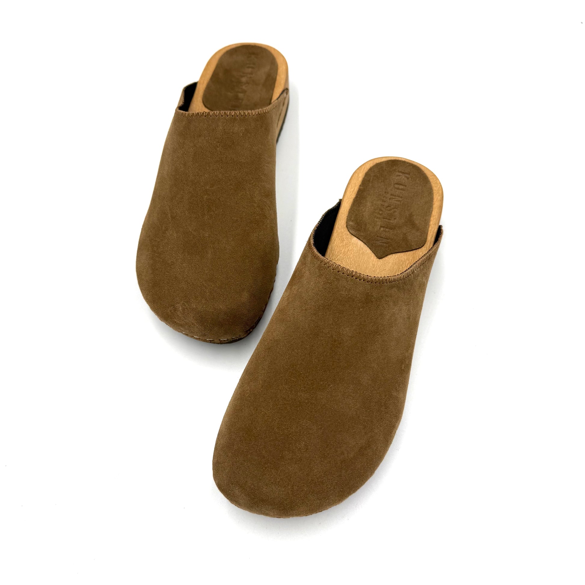 KUNSTENDESIGN.COM Ella | Umber Suede White Smoke