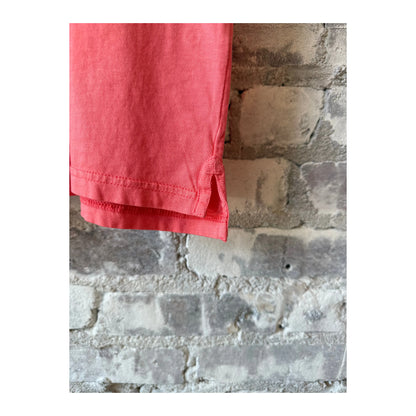 SS Cotton Jersey Polo - Faded Coral - DUNE + SALT