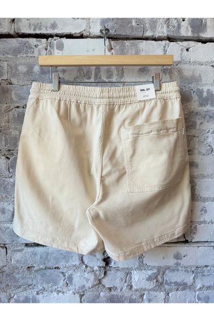 Gregor Lyocell Blend Shorts - Vanilla - DUNE + SALT