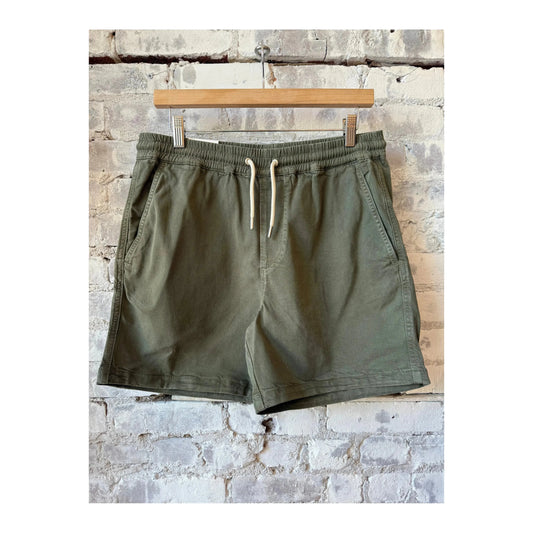 Gregor Lyocell Blend Shorts - Capers - DUNE + SALT