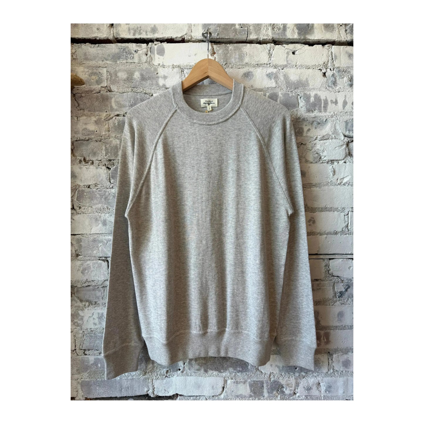 Pima Cotton & Cashmere Sweater - Silver - DUNE + SALT